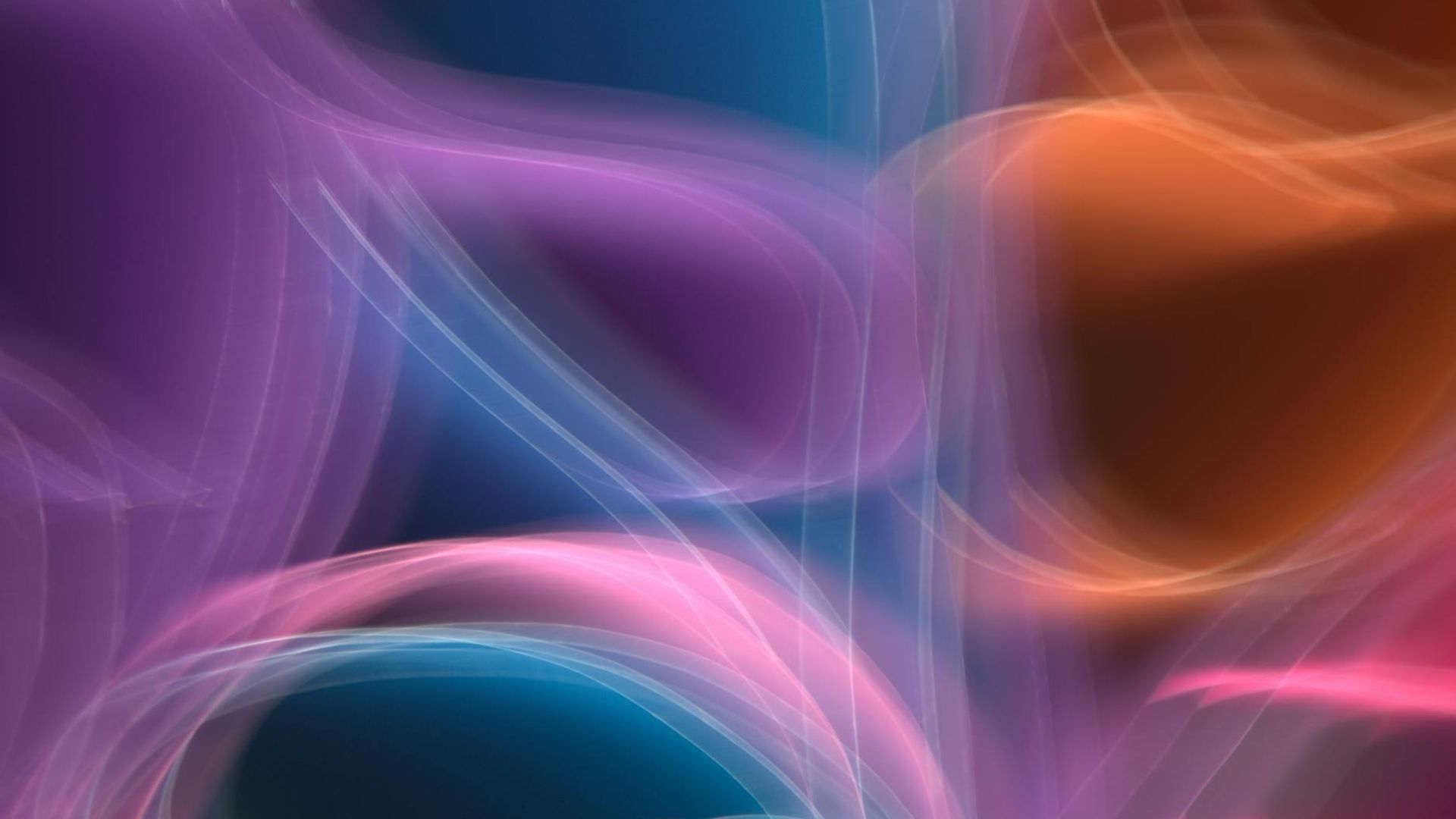 Abstract background with soft pink light trails suggesting movement and energy.
